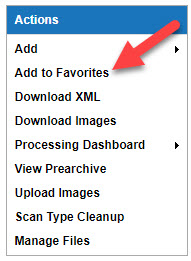 action box add to favorites